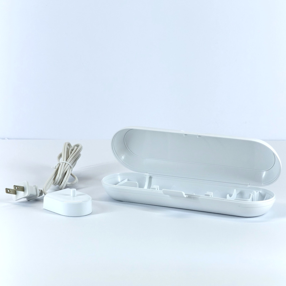 Philips Sonicare Professional Clean HX6100 White Travel Case Corded Charger